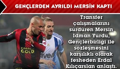 Gençlerden ayrıldı Mersin kaptı