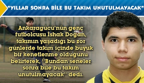 "Seneler sonra bile bu takım unutulmayacak"