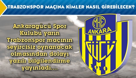 Trabzonspor kimler nasıl girebilecek?