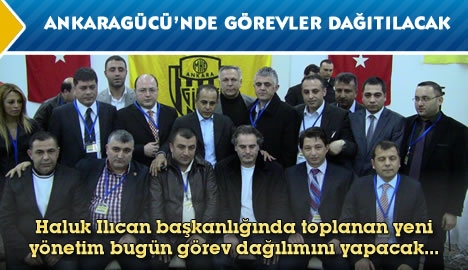 Ankaragücü'nde görev dağılımları yapılacak...