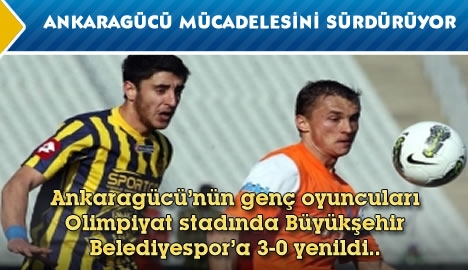 Ankaragücü mücadelesini sürdürüyor...