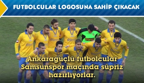 Ankaragücü futbolcusu logosuna sahip çıkacak...