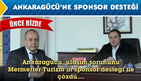Ankaragücü'ne sponsor desteği...