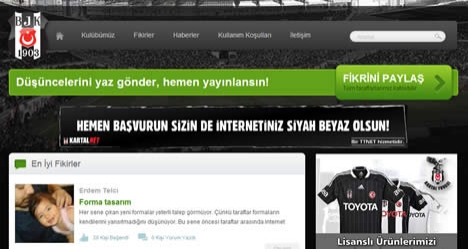 Beşiktaş için bir fikrim var !!