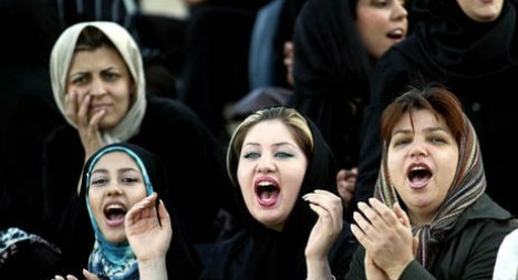 İranlı kadınlara Euro 2012 yasağı