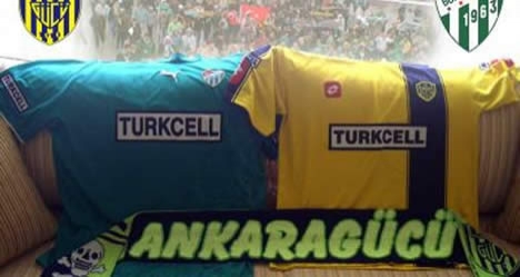 Ankaragücü'nden Bursaspor'a kutlama.