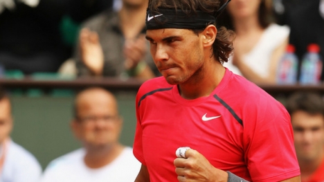 Nadal finale rahat ulaştı..