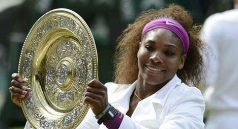 Wimbledon'da şampiyon Serena Williams