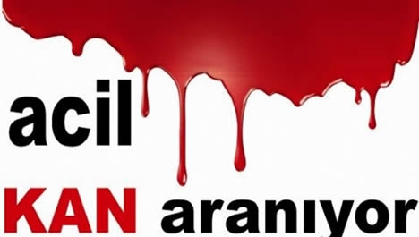 0 RH (-) kan aranmaktadır..