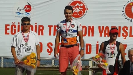 Eğirdir'de 10.defa Triatlon Yarışları