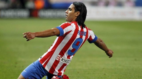 Atletico Madrid'in Falcao'su var