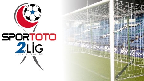 Spor Toto 2.Lig'de 33. hafta programı açıklandı