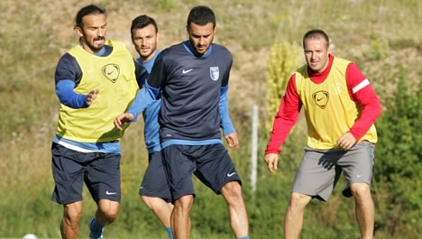 Ankaraspor çalışmaları sürdürüyor...
