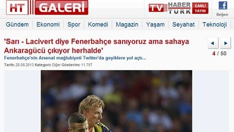 Fenerbahçe’ye Ankaragücü’lü Gönderme !