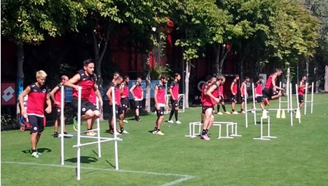 Gençler koordinasyon ve taktik çalıştı