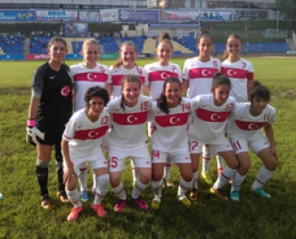 U17 Kız Milli Takımı, Rusya'ya 1-0 mağlup oldu