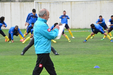 Kıbrızlı ile ilk idman
