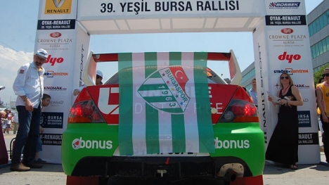 Yeşil Bursa Rallisi başladı...