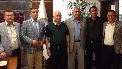 Ankaragücü yönetiminden Fethi Yaşar'a sürpriz ziyaret..