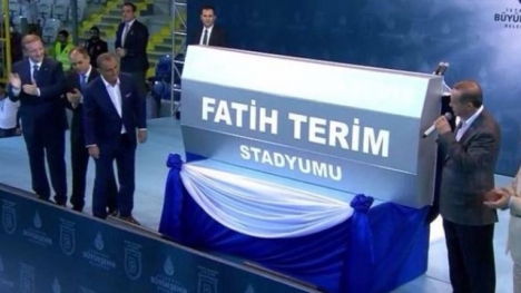 O stadın ismi Fatih Terim stadı oldu!