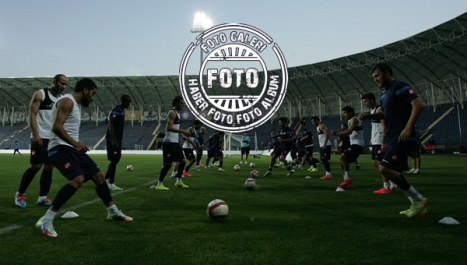 Osmanlıspor taktik çalıştı..