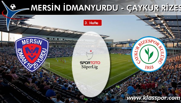 Mersin İdmanyurdu 2 - Çaykur Rizespor 0