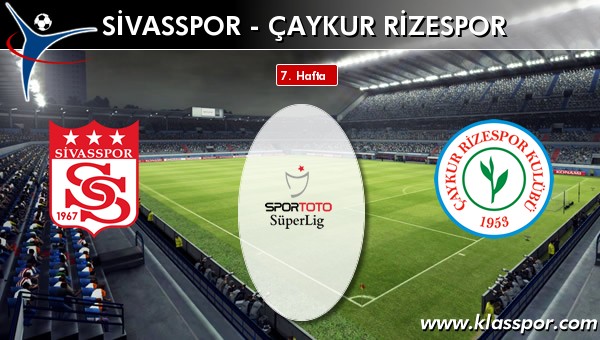 Sivasspor 0 - Çaykur Rizespor 1