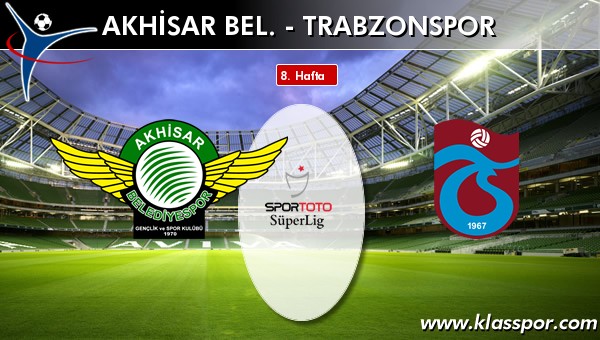 Akhisar Bel. 1 - Trabzonspor 1