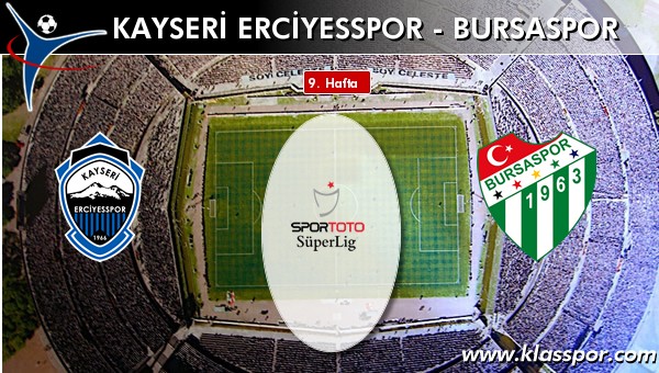 S.A.İ. K.Erciyesspor 1 - Bursaspor 1