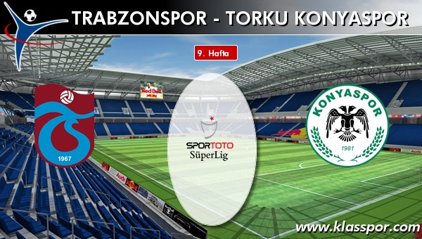 Trabzonspor - Torku Konyaspor sahaya hangi kadro ile çıkıyor?