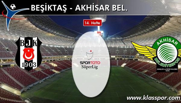 İşte Beşiktaş - Akhisar Bel. maçında ilk 11'ler