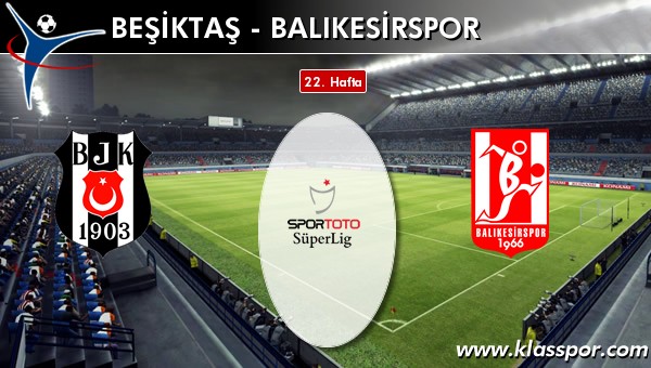 Beşiktaş - Balıkesirspor maç kadroları belli oldu...