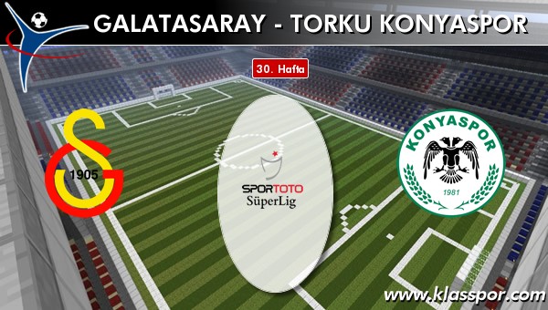 İşte Galatasaray - Torku Konyaspor maçında ilk 11'ler