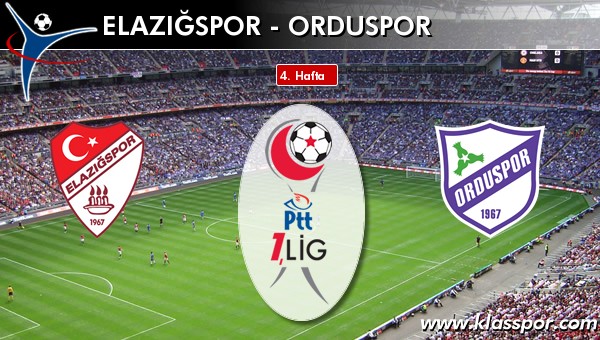 Elazığspor 3 - Orduspor 0