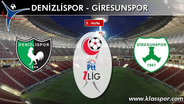 Denizlispor 0 - Giresunspor 0