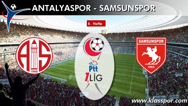 Antalyaspor 3 - Samsunspor 1