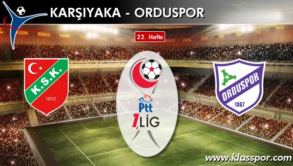 Karşıyaka - Orduspor maç kadroları belli oldu...