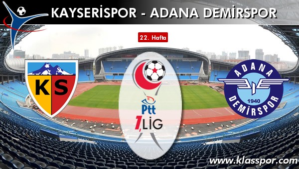 Kayserispor - Adana Demirspor maç kadroları belli oldu...