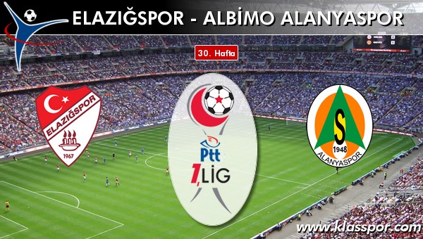 İşte Elazığspor - Albimo Alanyaspor maçında ilk 11'ler