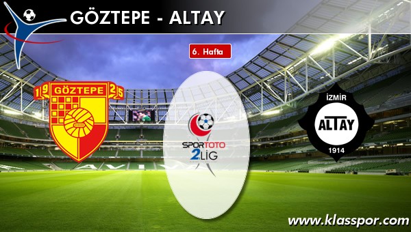 Göztepe - Altay maç kadroları belli oldu...