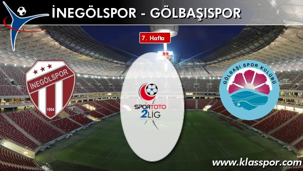 İnegölspor - Gölbaşıspor maç kadroları belli oldu...