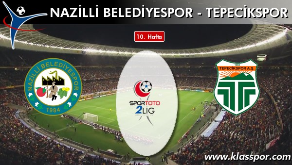 Nazilli Belediyespor 0 - Tepecikspor 0
