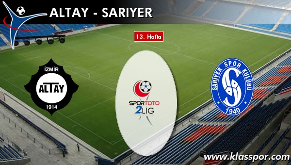 Altay 0 - Sarıyer 3