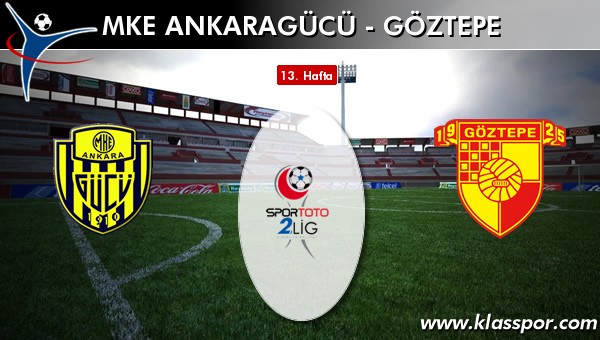 MKE Ankaragücü - Göztepe sahaya hangi kadro ile çıkıyor?