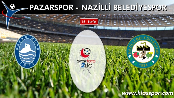 Pazarspor 1 - Nazilli Belediyespor 2