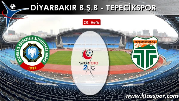 Diyarbakır BŞB - Tepecikspor sahaya hangi kadro ile çıkıyor?