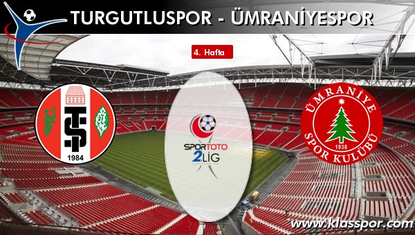 Turgutluspor 0 - Ümraniyespor 0