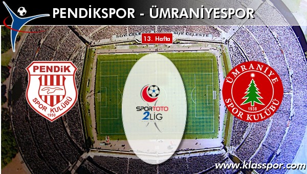 Pendikspor 1 - Ümraniyespor 1