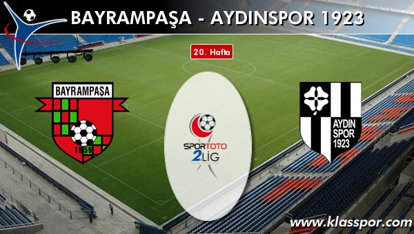 İşte Bayrampaşa - Aydınspor 1923 maçında ilk 11'ler