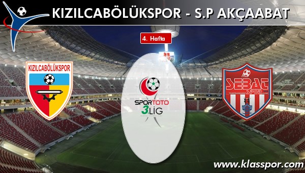 Kızılcabölükspor 0 - SP Akçaabat 1